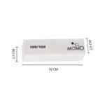 Momo Professional Buffer Törpü 100/100 Beyaz - Görsel 4