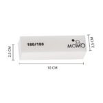 Momo Professional Buffer Törpü 180/180 Beyaz - Görsel 3