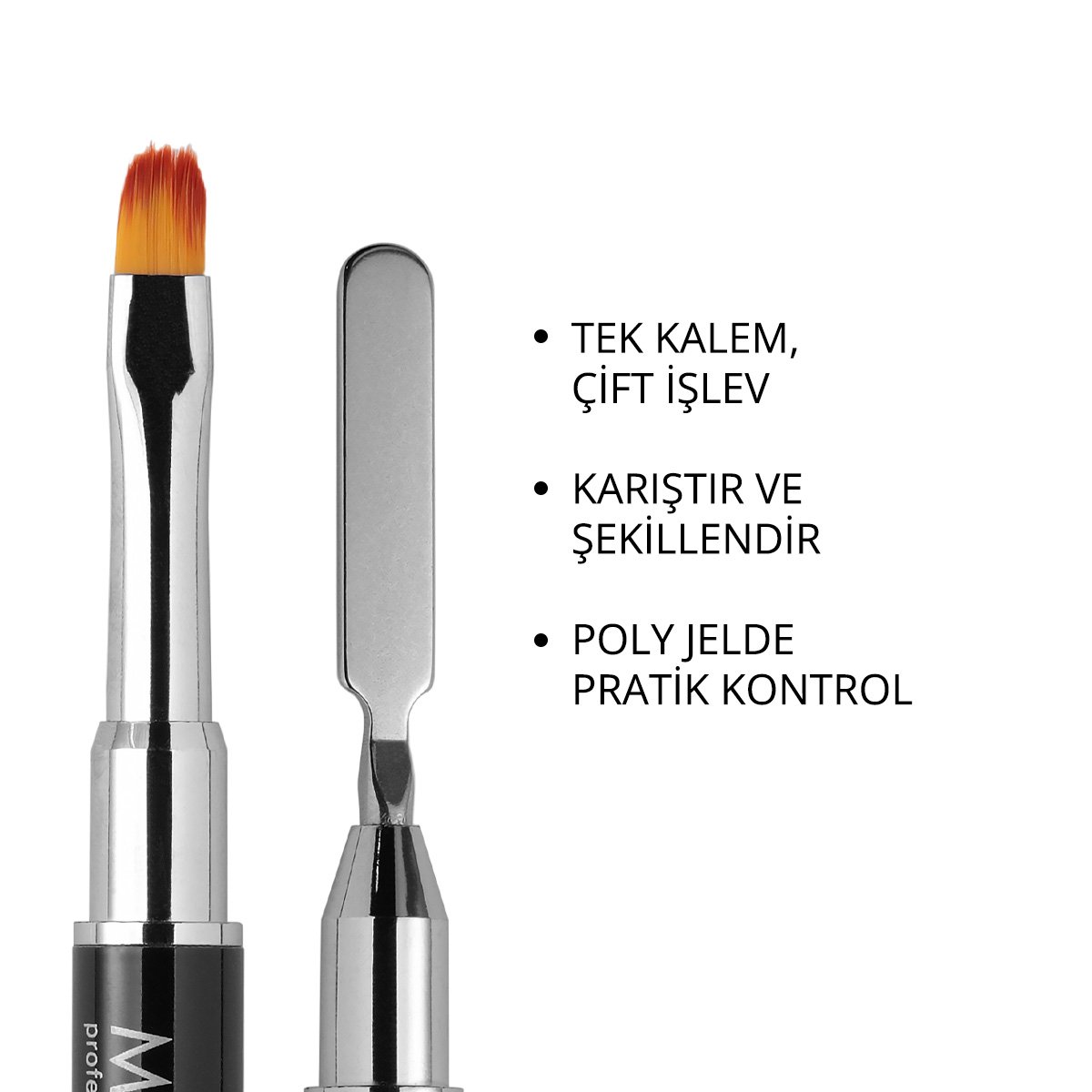 Cift-Tarafli-Spatula-01 Momo Professional Çift Taraflı Spatula - Görsel 1