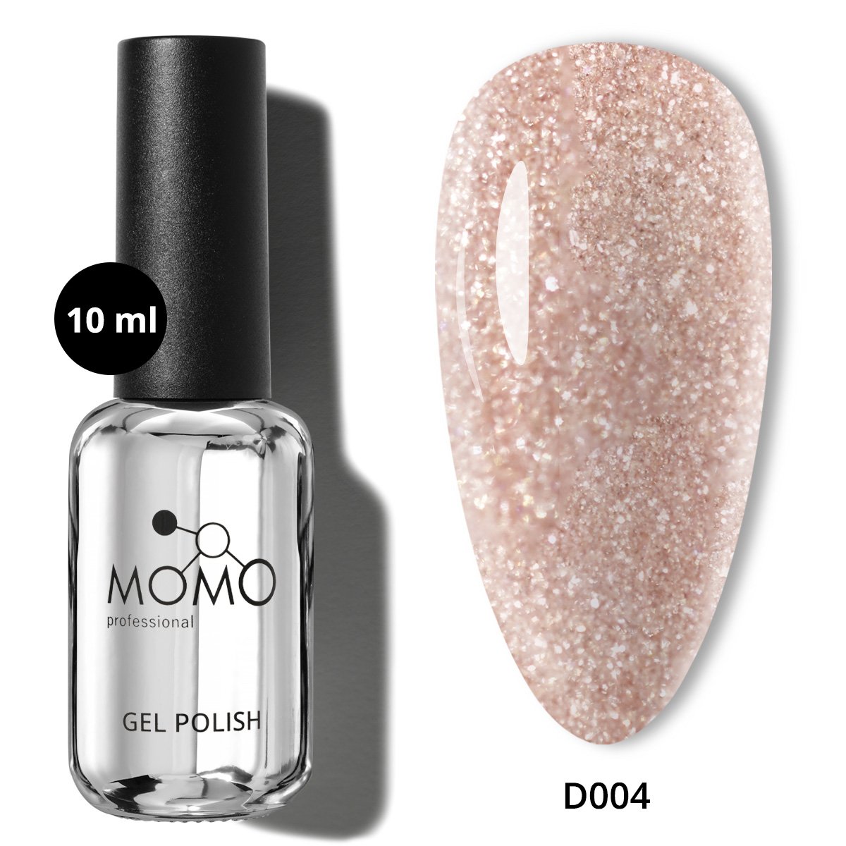 D004-Kare Momo Professional Kalıcı Oje D004 - 10 ml - Görsel 1