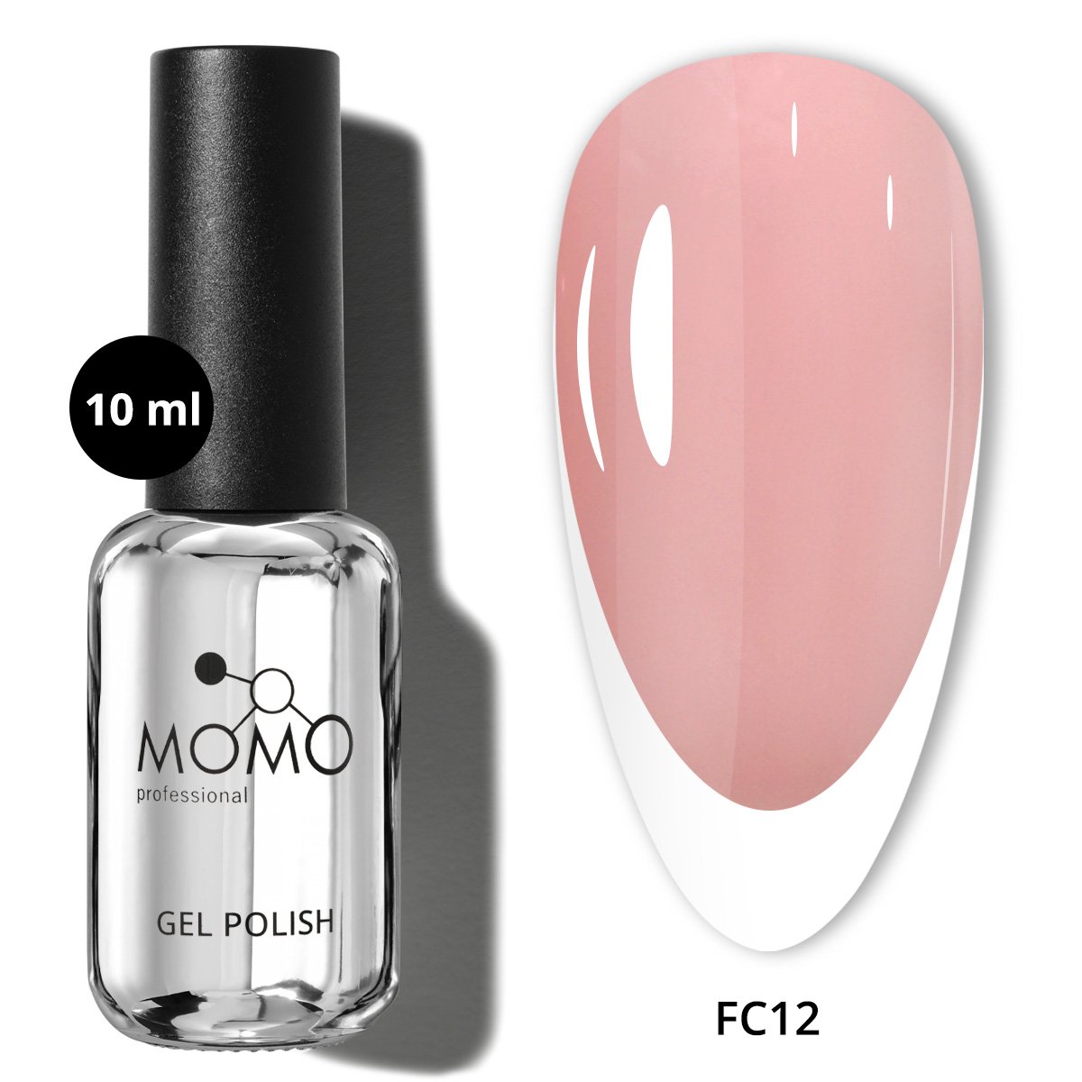 FC12 Momo Professional Kalıcı Oje FC12 - 10 ml - Görsel 1