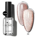 Momo Professional Kalıcı Oje FlashCatEye-Kare-03 - 10 ml