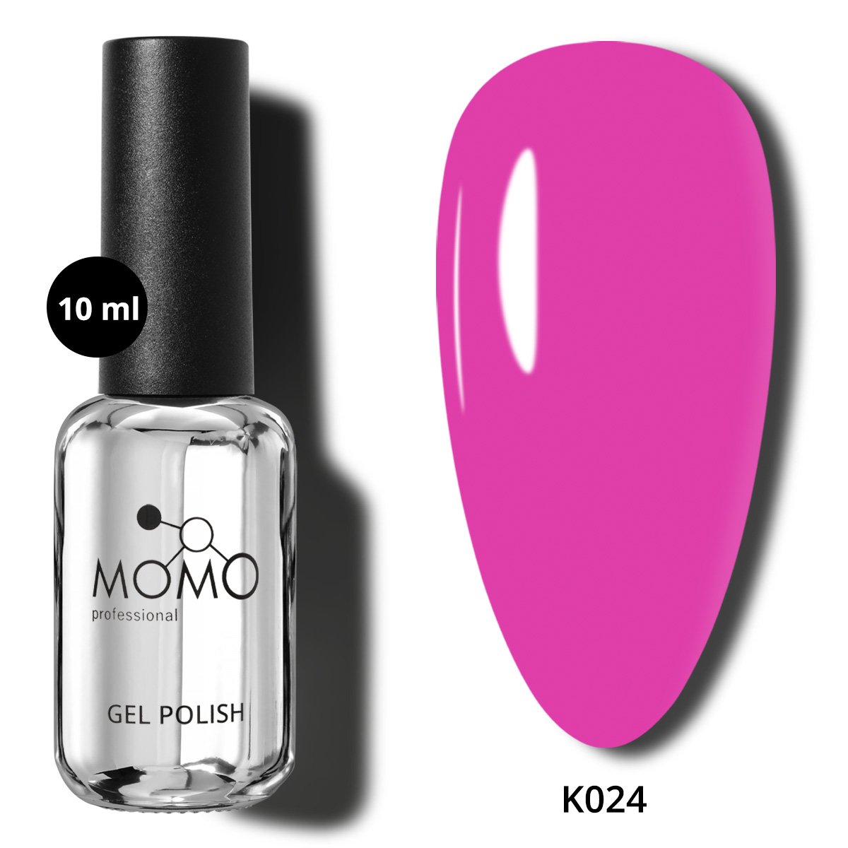 K024-10ml-Kare-00 Momo Professional Kalıcı Oje K024 - 10 ml - Görsel 1