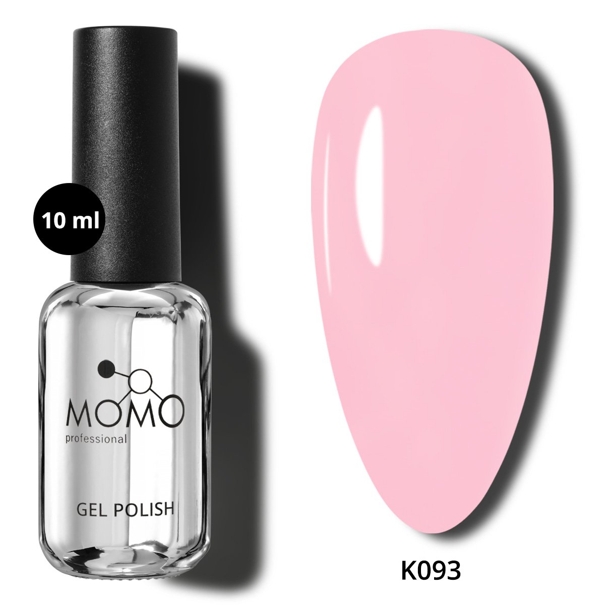 K093-10ml-Kare-00 Momo Professional Kalıcı Oje K093 - 10 ml - Görsel 1