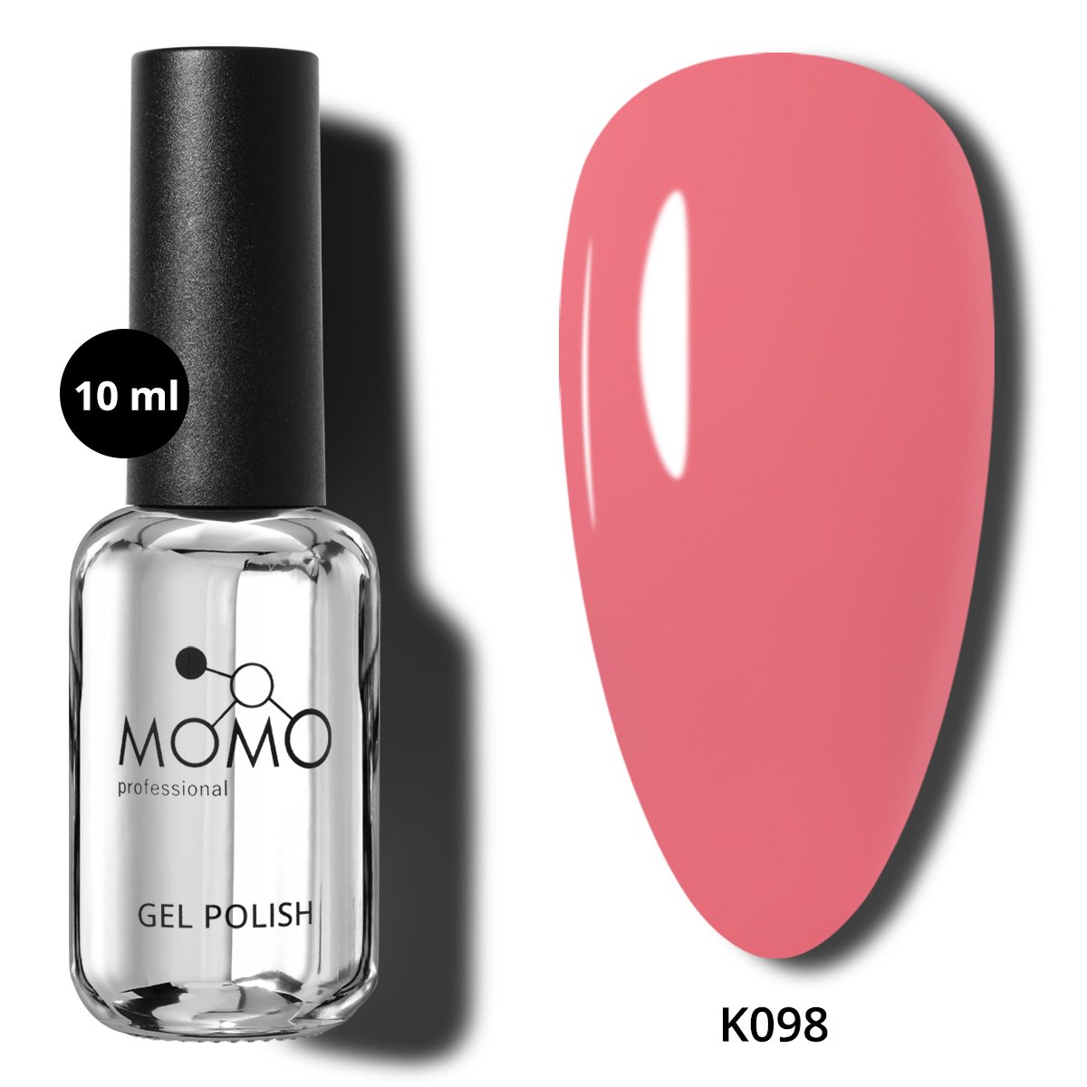 K098-10ml-Kare-01 Momo Professional Kalıcı Oje K098 - 10 ml - Görsel 1