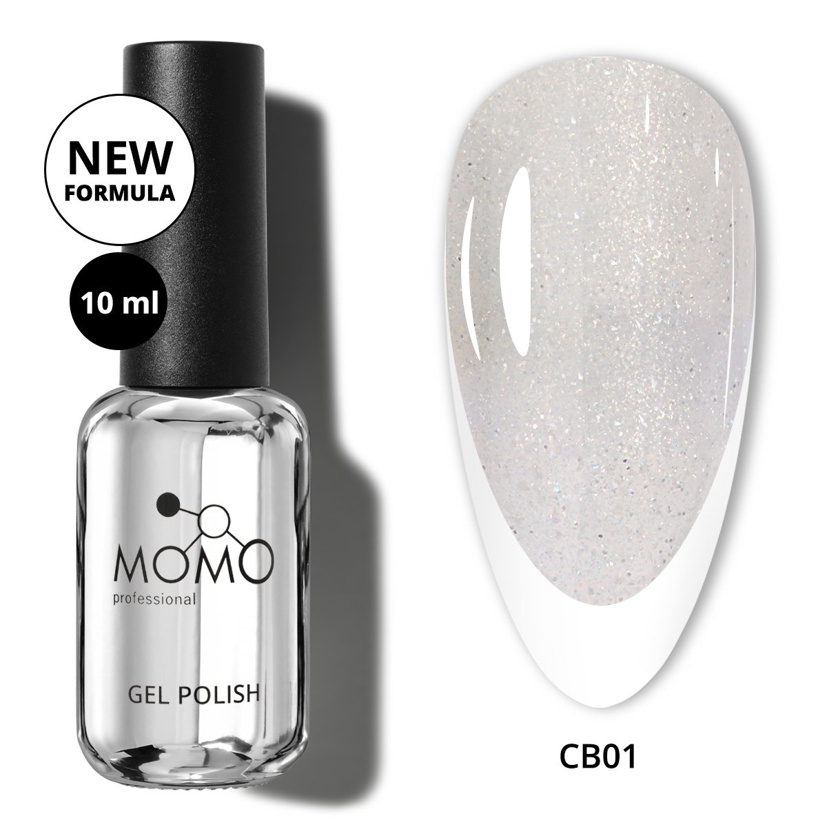 MOMO-FRENCH-COLOR-BASE-KARE01-01-2 Momo Professional Kalıcı Oje MOMO-FRENCH-COLOR-BASE-KARE01 - 10 ml - Görsel 1
