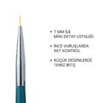 Momo Professional Protez Tırnak Jel Fırçası No.07