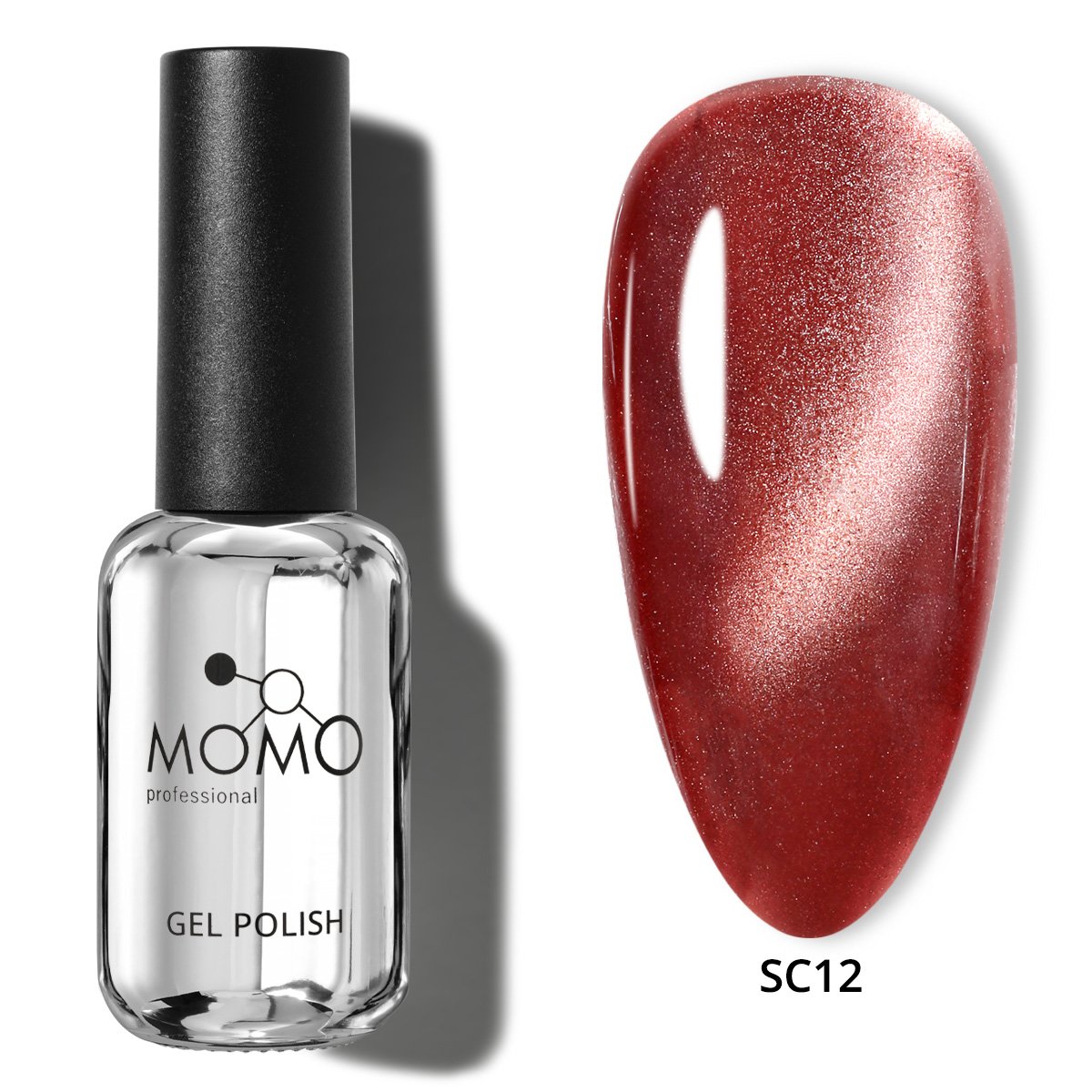 SC12-Kare-01-2 Momo Professional Kalıcı Oje SC12 - 10 ml - Görsel 1