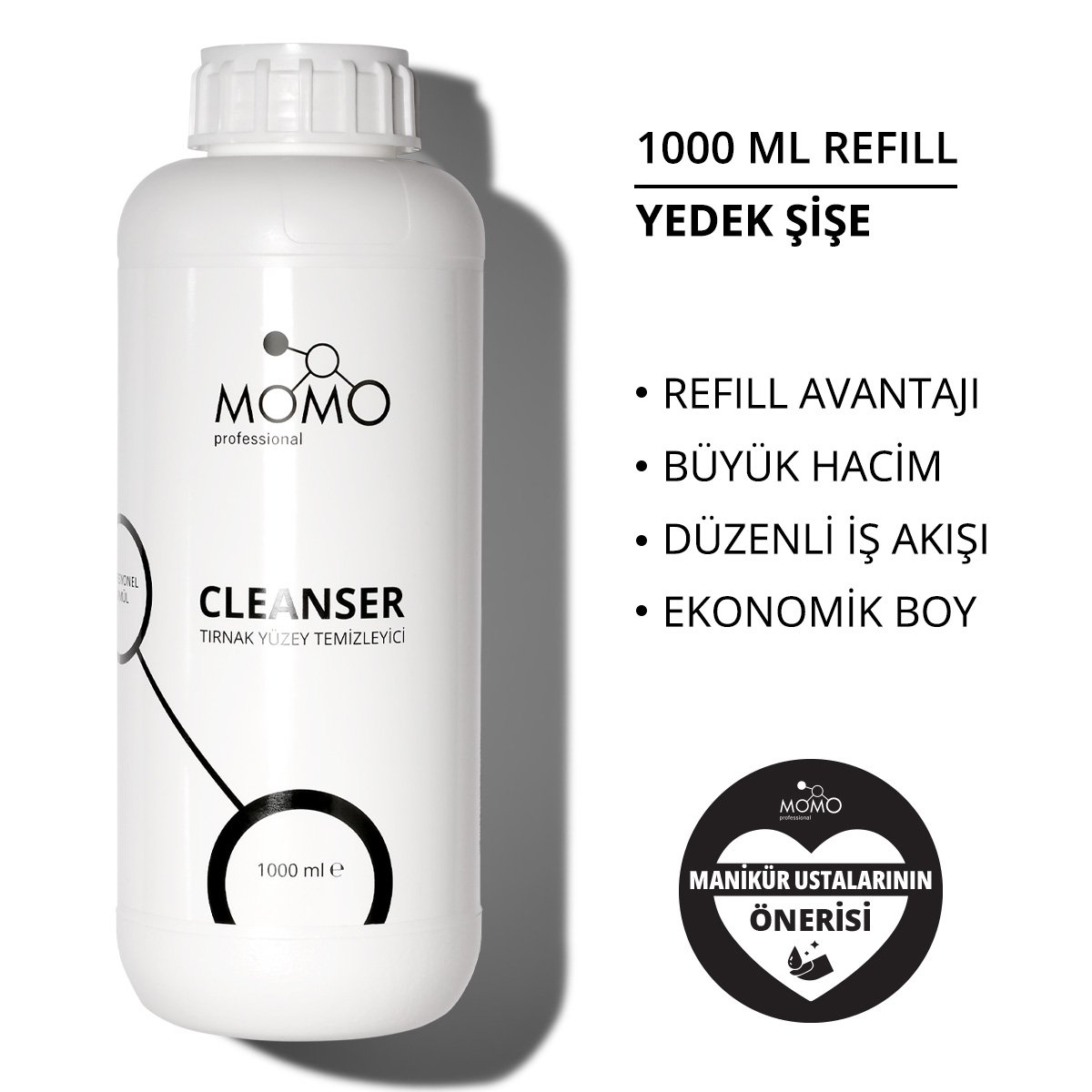 yardimci-sivilar-momo-cleanser-1000ml-1 Momo Professional Cleanser Tırnak Yüzey Temizleyici 1000 ml - Görsel 1
